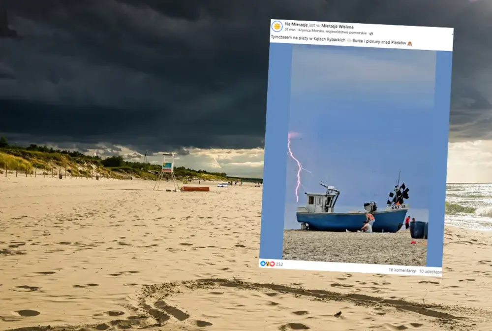 Co zrobiła ta pani, kiedy zobaczyła to na plaży?